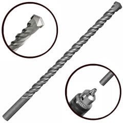 Aletçantam Uzun Boy Beton Duvar Delici Elmas Matkap Ucu 16x570 (57cm Boy)