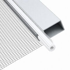 Aletçantam Alüminyum Sineklik Teli Fitili Beyaz 5mm Kapı Pencere Tül Sabitleme Lastik Contası -10 Metre