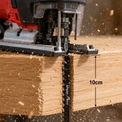 T344D Master Uzun Boy Dekupaj Testere Bıçağı Ucu 152mm Hcs Ahşap Plastik Dekopaj Ağzı -5li paket