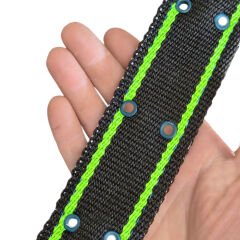 Çift Tokalı Köpek Boyun Tasması Büyük Irk 82cm Kilitli Karabinalı Palaska Kangal Tasma