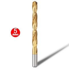 Gfb Titanyum Matkap Ucu Hss Metal Ahşap Plastik - 4 mm _5 Adet