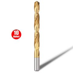 Gfb Titanyum Matkap Ucu Hss Metal Ahşap Plastik - 1 mm _10 Adet