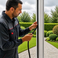 Aletçantam Pimapen Pvc Kapı Pencere Fitili Lastik Contası Siyah - 10 Metre