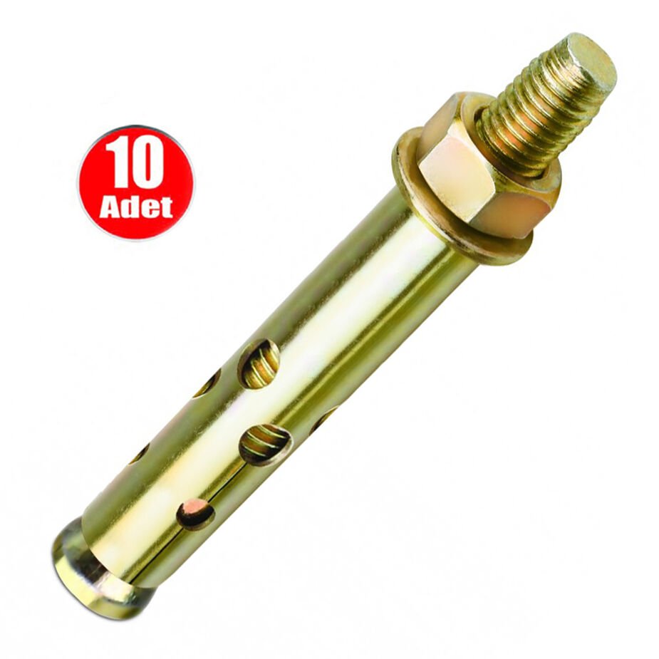 Aletçantam Çelik Dübel Gömlekli 8x75 (10mm) - 10 adet