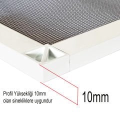 Pvc Pimapen Pencere Sineklik Montaj Aparatı 5 Takım Set +vida (10x20 Profillere Uygundur)