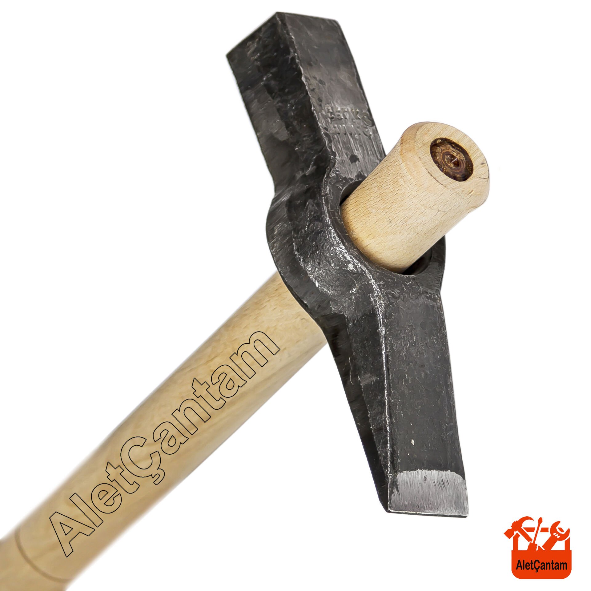 Aletçantam Dövme Taş Çekici Kırma Düzeltme Saplı Çekiç