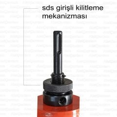 Gfb Bi Metal Panç Metal Testere 65 Mm-Sds Kanallı Mandren Girişli Adaptör