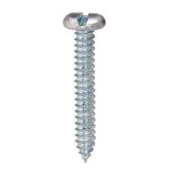 4.8x38mm Silindir Düz Tornavida Başlı Sivri Uçlu Vida Ysb Sac Vidası -100 adet