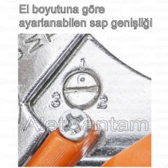ÜZÜMLÜ KİNG TİGER BEYŞEHİR BAĞ BAHÇE BUDAMA MAKASI K-2
