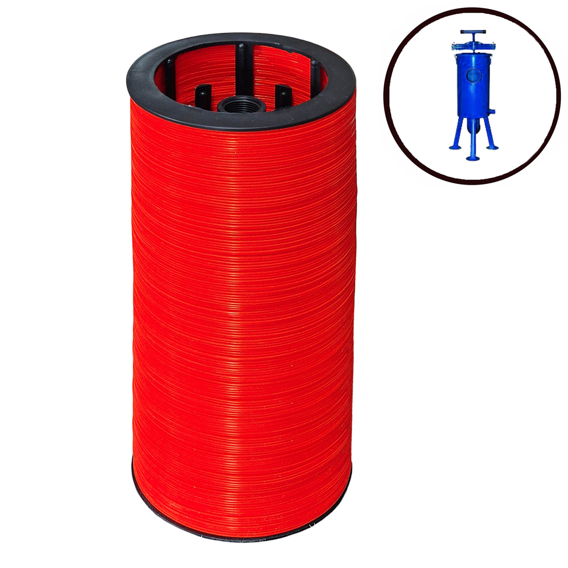 2.5'' Damla Sulama Yedek Disk Filtre 35cm Plastik İç Takımı 1.Kalite Yosun Filtresi