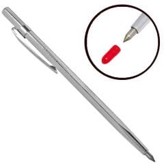 Çelik Karbür Uçlu Çizgi Kalemi Metal Uçlu Çizici Kalem Demir Seramik Çizim İşaret Çizik Kalemi 150mm