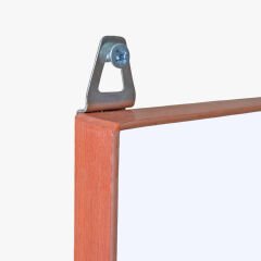 Üçgen Çerçeve Askısı Eğri Bombeli Duvar Tablo Askı Asma Halka Kanca -10 Adet