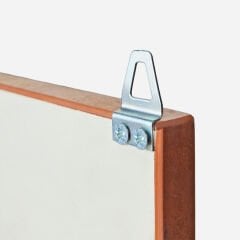 Üçgen Çerçeve Askısı Eğri Bombeli Duvar Tablo Askı Asma Halka Kanca -10 Adet