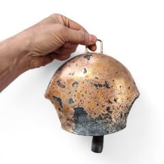 10 No Dövme Bakır Çan Koyun Keçi Koç Teke Erkeç İnek Davar Hayvan Çanı Kelek Tongurdak Tıkırdak Zil