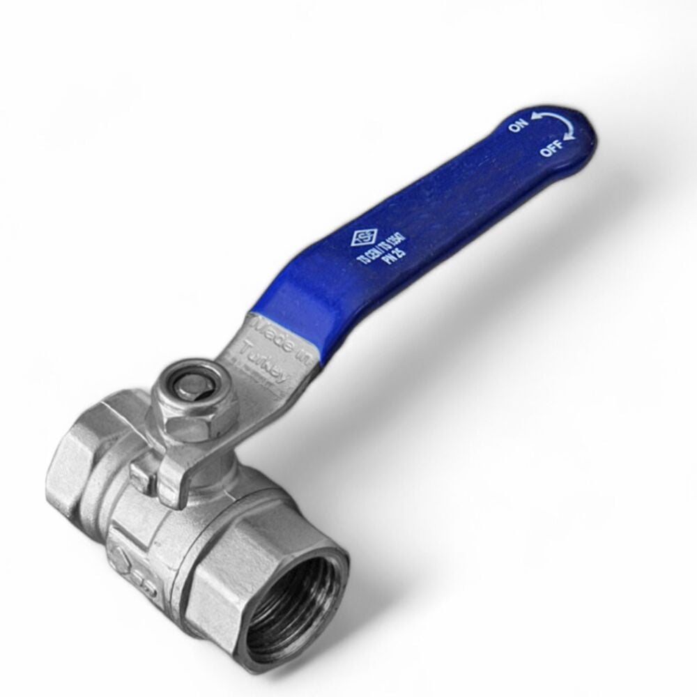 3/4 Küresel Kollu Vana Bilyalı Valf Su Tesisat Vanası - Pirinç Gövde TSE