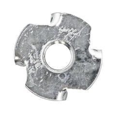 M8 Ağaç Somunu 8mm Tırnaklı Ahşap Çakma Somun  -20 Adet