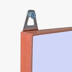 Üçgen Çerçeve Askısı Duvar Tablo Askı Düz Demir Asma Halka Kanca -10 Adet