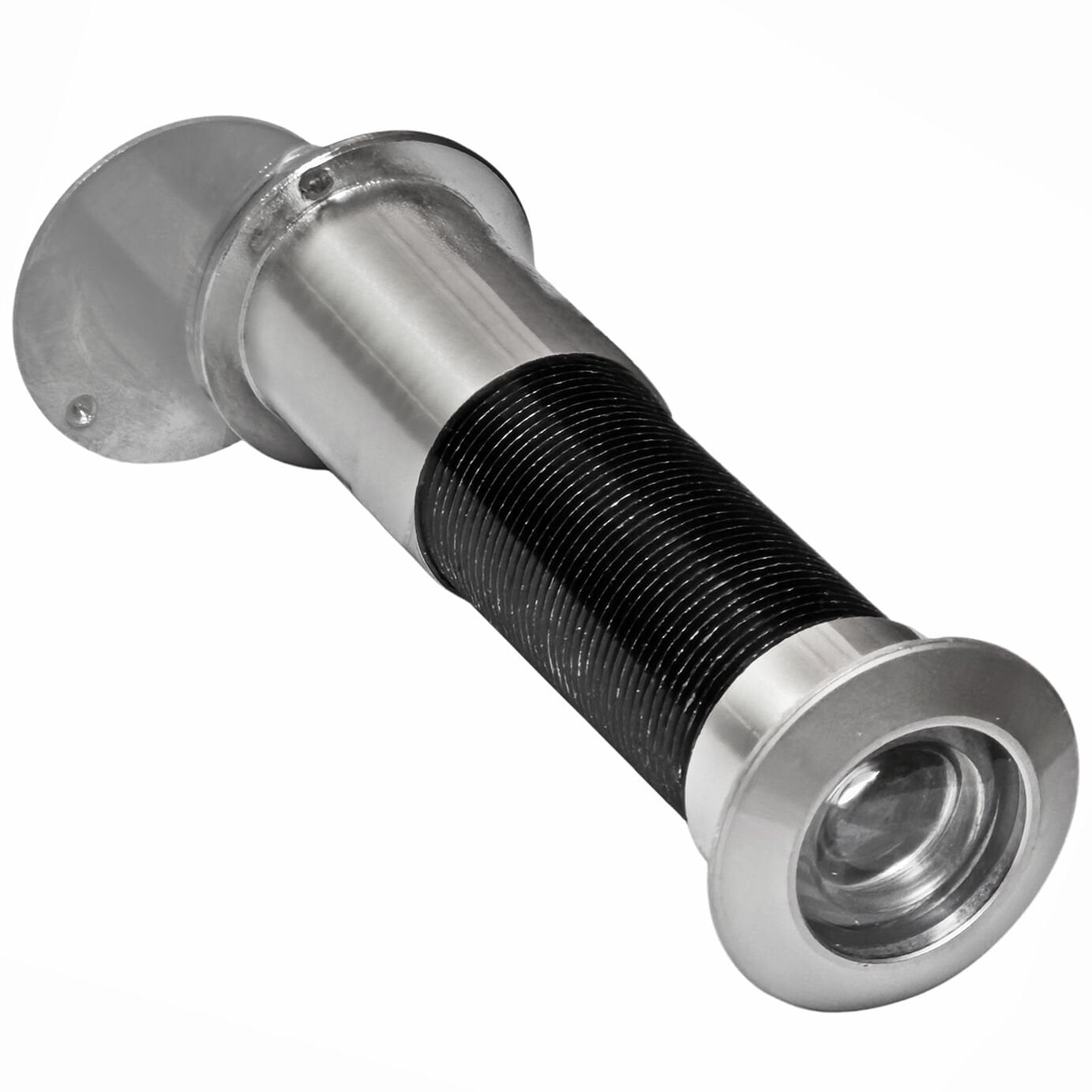 Kapaklı Uzun Kalın Dürbün 180° Çelik Kapı Dürbünü (60-90mm arası ayarlı)