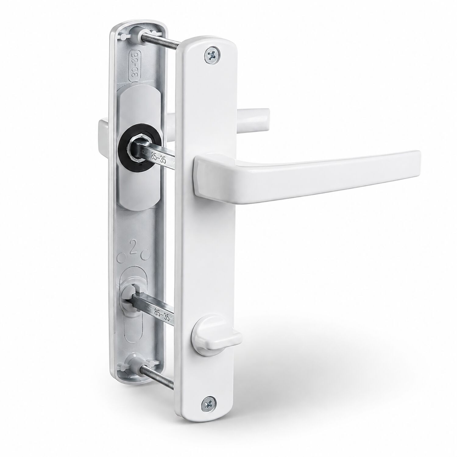 Aletçantam Pvc Banyo Wc Kapı Kolu Pimapen Pakpen (Metal ) Beyaz