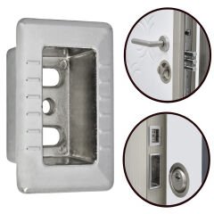 Çelik Kapı Alt Kilit Dili Karşılığı Küçük Damak Metal İç Karşılık Kilidi Damağı Karşısı