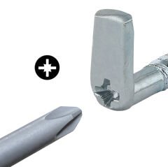 Yıldız Başlı 7cm L Vida Şofben Tablo Çerçeve Duvar Askısı Daset Askı Kancası Termosifon Vidalama Asma Montaj Demir Çivi Aparatı -10 Adet