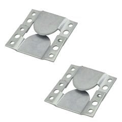 6cm Geçmeli Baza Karyola Yatak Birleştirme Sacı Mobilya Köşe Koltuk Bağlama Demiri Büyük Tablo Askı Braketi -2 Çift