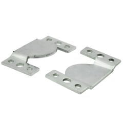 6cm Geçmeli Baza Karyola Yatak Birleştirme Sacı Mobilya Köşe Koltuk Bağlama Demiri Büyük Tablo Askı Braketi -2 Çift