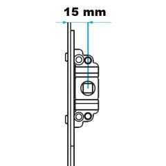 Pvc Pimapen 80cm Sürgülü İspanyolet Uzun Kilit Sürme Kayar Pencere Kilidi