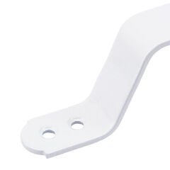 Sürme Kapı Çekme Kulbu Beyaz 17cm Metal El Tutamağı Tutma Kolu Tutunma Barı Kulp -2 Adet
