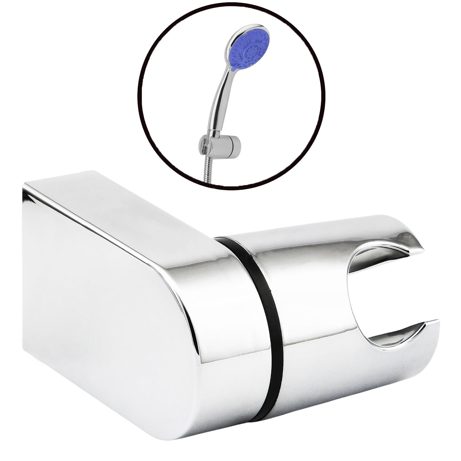 Duş Başlığı Tutucu Duvar Askısı Ayarlanabilir Duvara Monte Mafsal Duvar Asma Sabitleme Aparatı