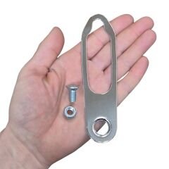 Çelik Kapı Gizli Emniyet Kelepçesi Kancası Tek Sürgü Çengeli Güvenlik Kilidi Kilit Halka Aparatı