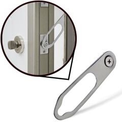 Çelik Kapı Gizli Emniyet Kelepçesi Kancası Tek Sürgü Çengeli Güvenlik Kilidi Kilit Halka Aparatı