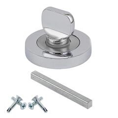 Çelik Kapı Gizli Emniyet Kelepçesi Çevirme Mandalı Güvenlik Kilidi Tutma Sürgü Aparatı (Metal Ürün)