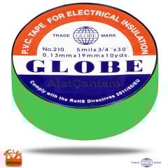 Globe Elektrik Bandı İzole Bant 10 Lu Paket- Yeşil