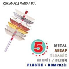 Maier Beton - Duvar Elmas Matkap Ucu 5 Element - 5 mm
