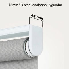 Stor Zebra Perde Montaj Aparatı (10'lu_paket) Metal Büyük - 4.5 Cm