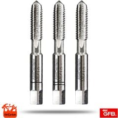 Gfb Kılavuz Hss Metrik 3'Lü Takım Klavuz  10mm