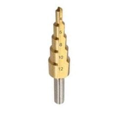 Gfb Kademeli Matkap Ucu Hss Kozalak Titanyum  4mm-20mm