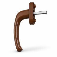 Pvc Pencere Kolu Pimapen Plastik Pen Kulp Kahve - 4 Adet