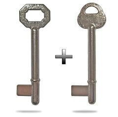 Maymuncuk Oda Kapısı Anahtarı Her Kilidi Açan Anahtarlar-2 Adet - 11mm-13 Mm