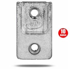 Aletçantam Pvc Pimapen İspanyolet Pencere Kapı Kilit Karşılığı -10 Adet