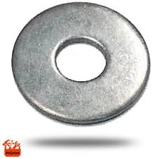 Demir Pul Galvanizli 1/4 (7 MM X 18 MM X 1MM) 100'Lü Paket