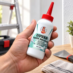 Beyaz Duvar Tamir Macunu Çatlak Delik Onarım Kapatma Dolgusu Suya Dayanıklı 220 Gr