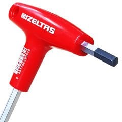 İzeltaş Saplı Alyan Te Allen Anahtarı 4 MM