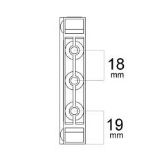 Pvc Pencere Menteşesi Pimapen 75mm Beyaz Plastik Değildir