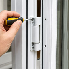 Pvc Kapı Menteşesi Pimapen 100mm Beyaz (Plastik Değildir)