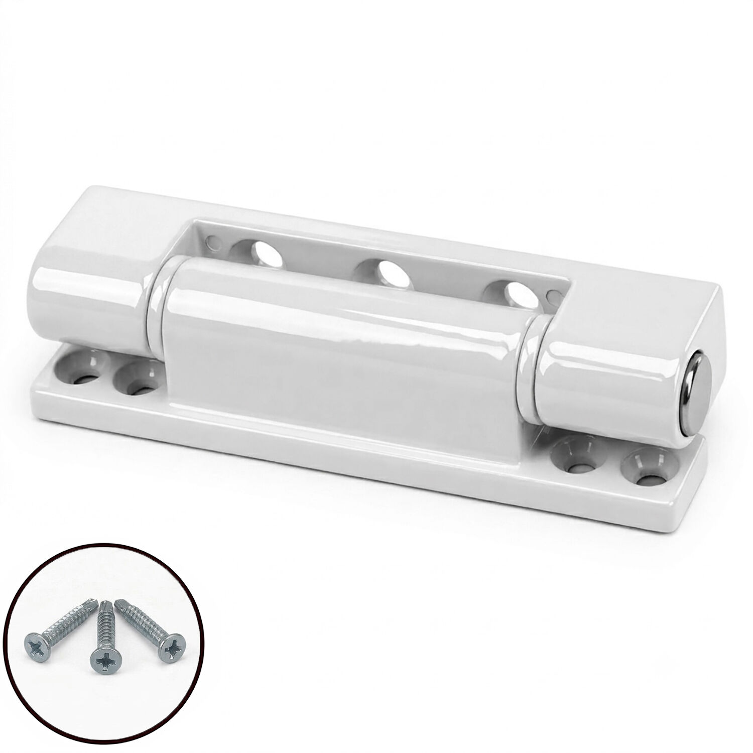 Pvc Kapı Menteşesi Pimapen 100mm Beyaz (Plastik Değildir)