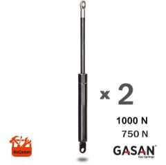 Gasan Baza Pistonu Baza Amortisörü 750N - 1 Çift