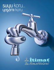 Klozet Taharet Musluğu İtimat Alfa Volanlı Çeşme