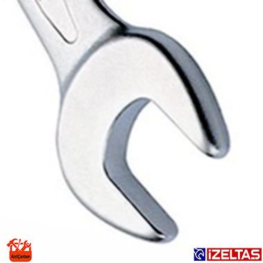 İzeltaş Açık Ağız Anahtar Çatal İki Ağız Açıkağız 18 x 19 MM